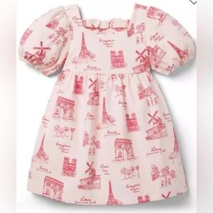 Janie and Jack Parisian Print Dress